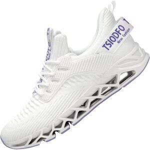 Women's Casual Running Walking Tennis Athletic Sneakers Shoes All White